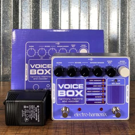 EHX Voice Box/vocoder opinions : r/guitarpedals 